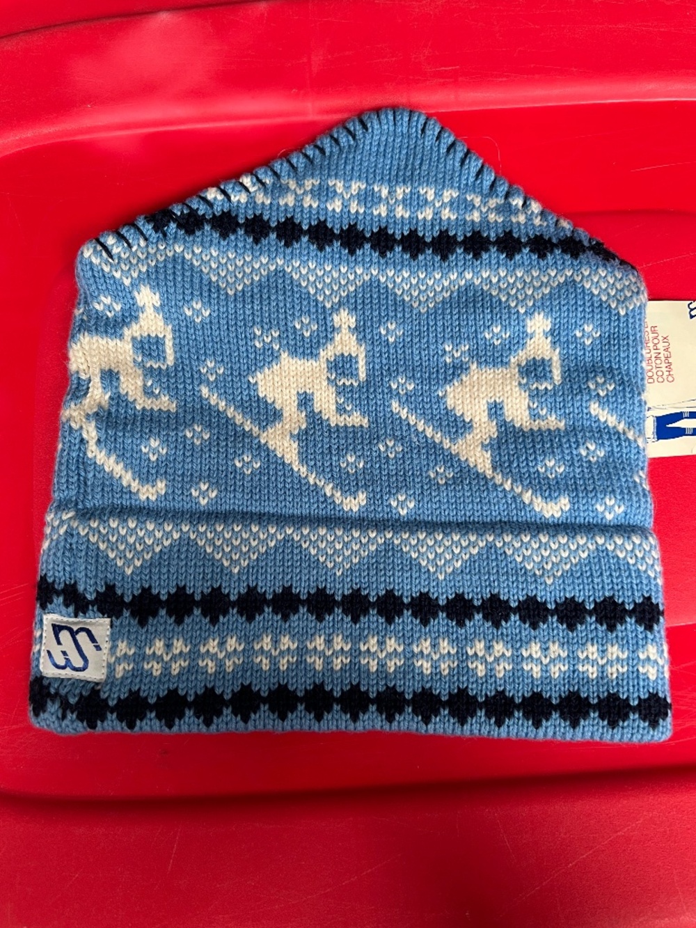 Ski Hat Beanie Toque Murray Merkley 100% Wool Nordic Style Vintage New Old Stock